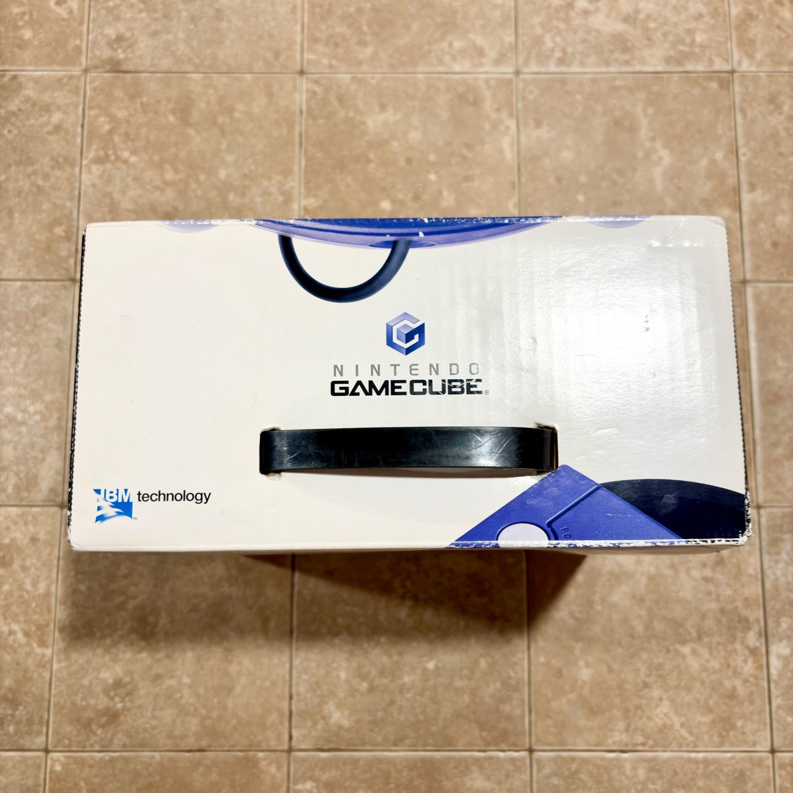Nintendo GameCube Console Indigo COMPLETE in Box CIB System Nice Clean Purple