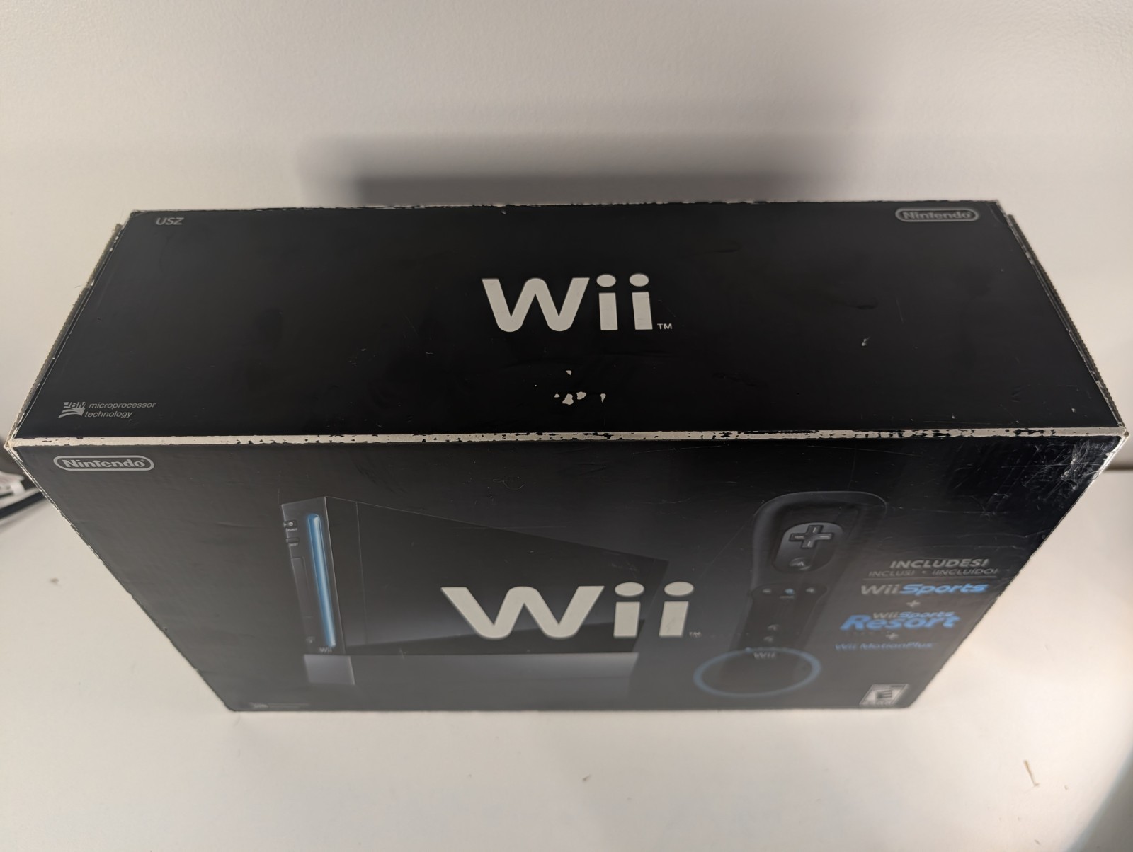 Nintendo Wii Console System, Black, Open Box, No Games Or Instruction RVLSKRP2
