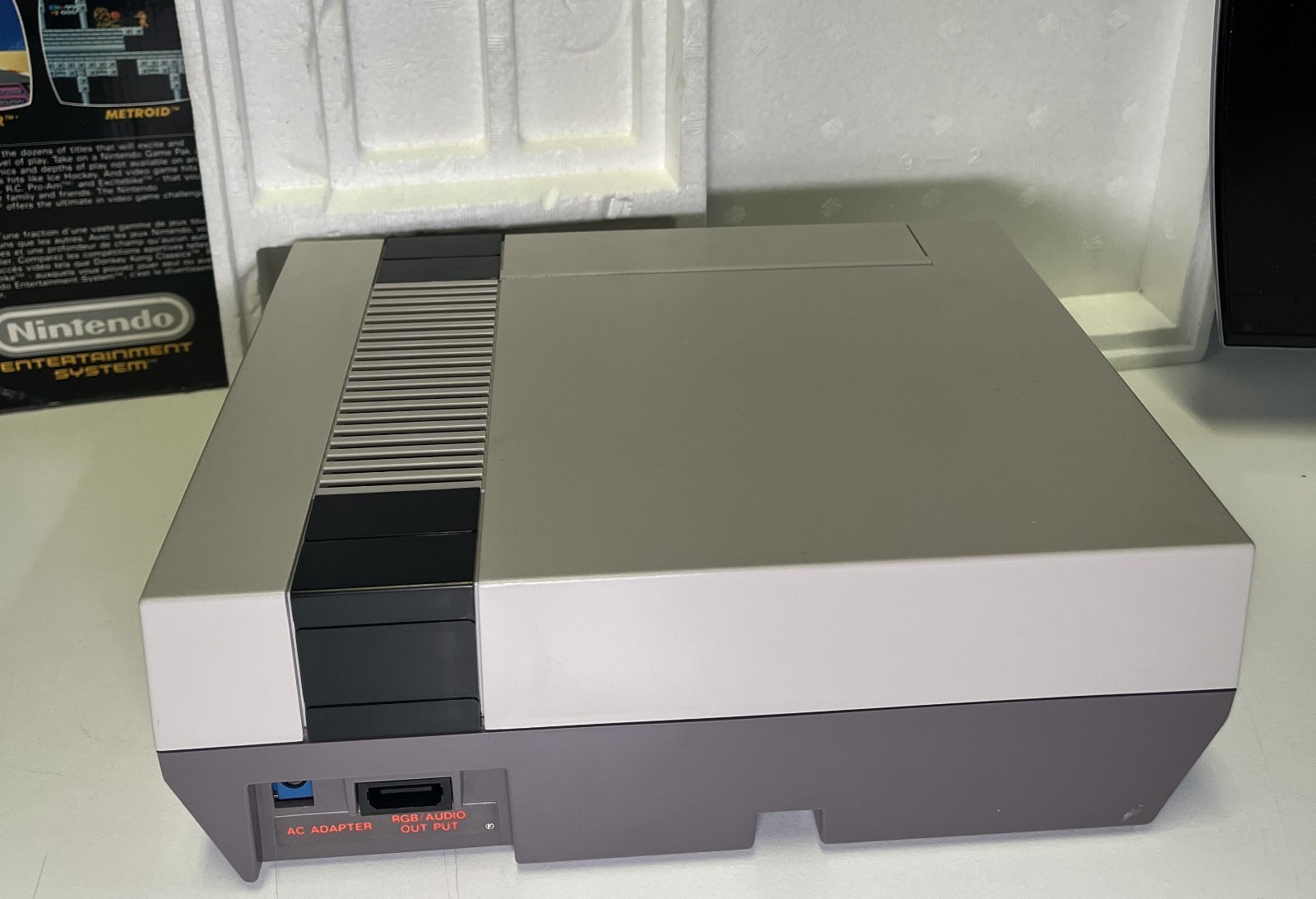 NINTENDO NES CONSOLE CONTROL DECK PAL B SCART FRANCE NES-S-CD-FRA BOXED TESTED