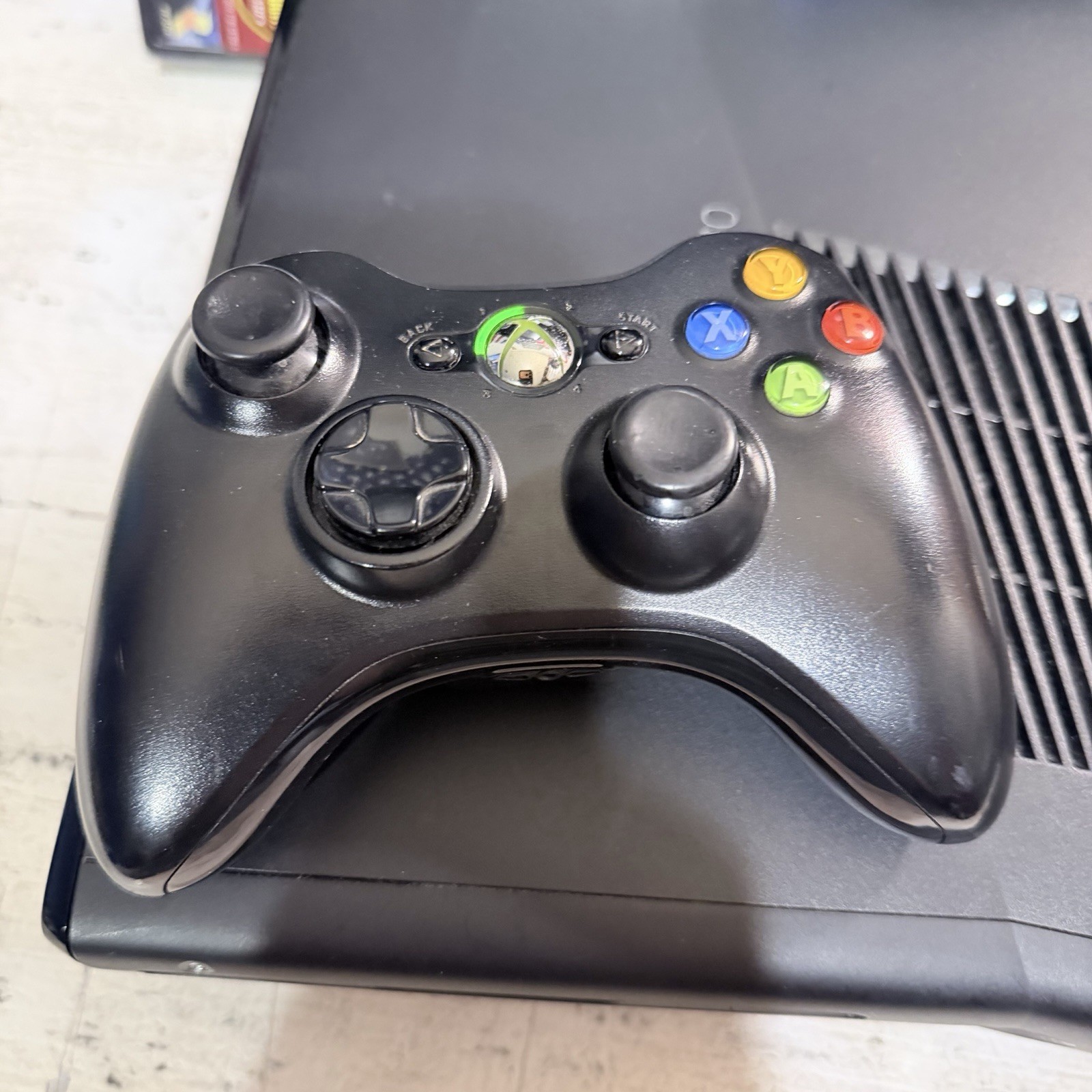 MICROSOFT XBOX 360 S Console – 80GB – OEM power Supply – Controller *READ*
