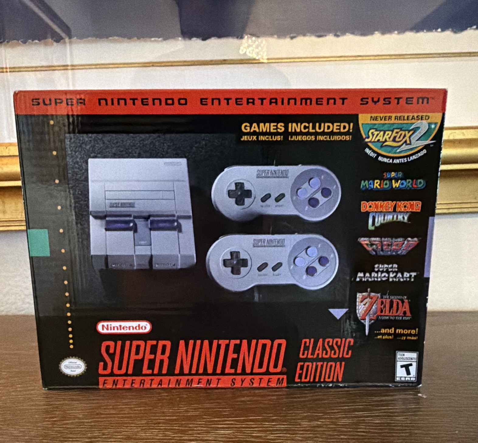 Nintendo Super NES Classic Edition SNES Console NTSC-U/C Pre-Installed HDMI