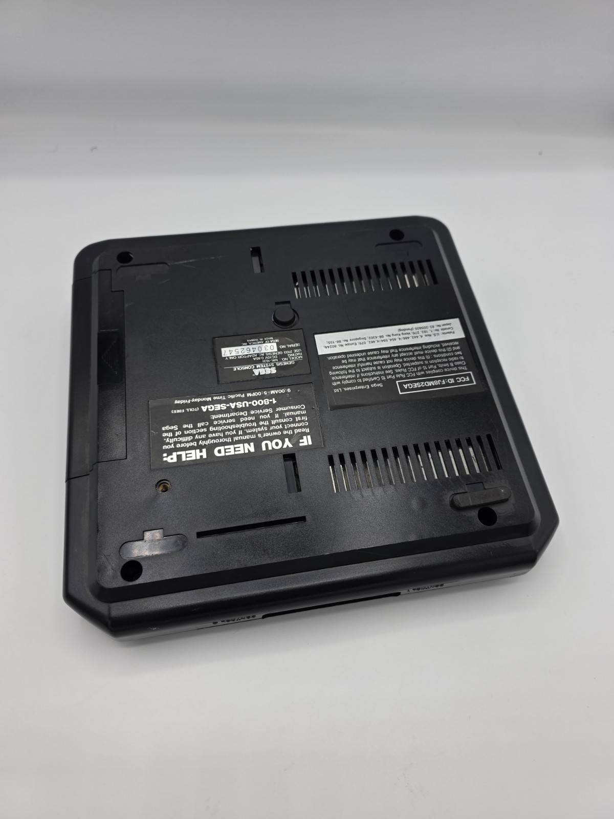 Sega Genesis Model 2 3bp Triple Bypass Mod Full Recap Blue LED Console Only
