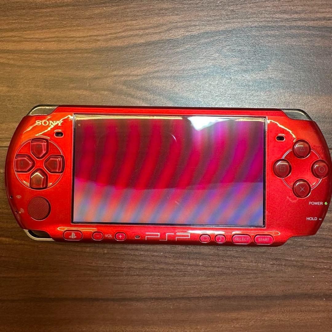 USED Sony PSP 3000 Radiant Red Handheld Console – PlayStation Portable Gaming