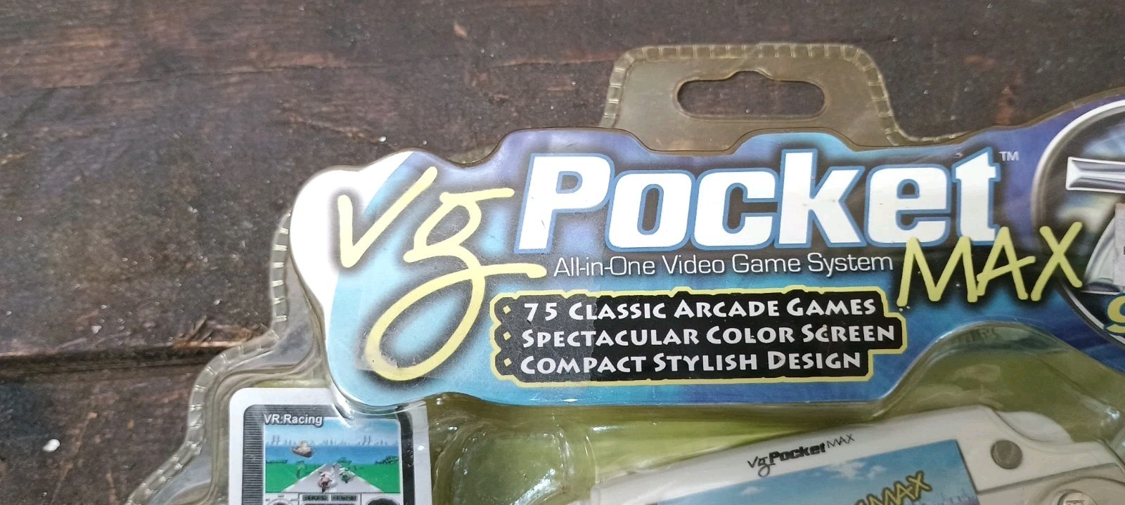 Vintage NOS SEALED, VG Pocket Max HANDHELD Clone Console 75 Arcade Game Library