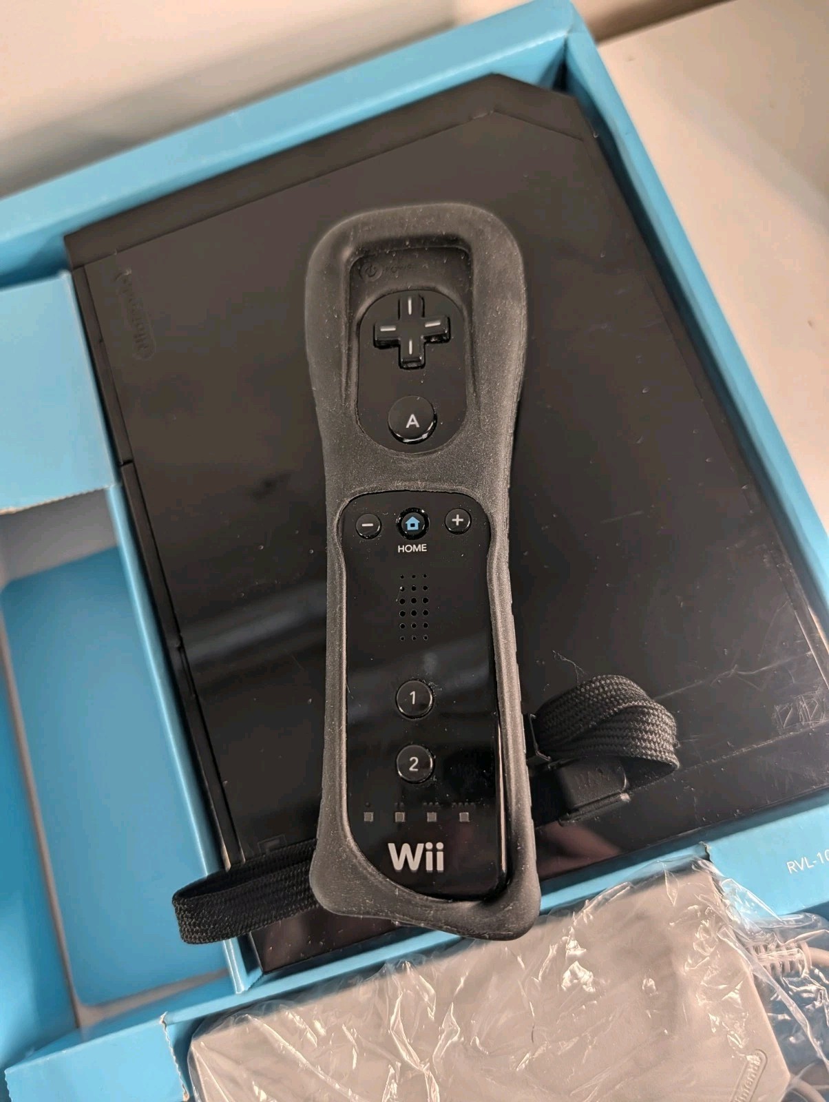 Nintendo Wii Console System, Black, Open Box, No Games Or Instruction RVLSKRP2
