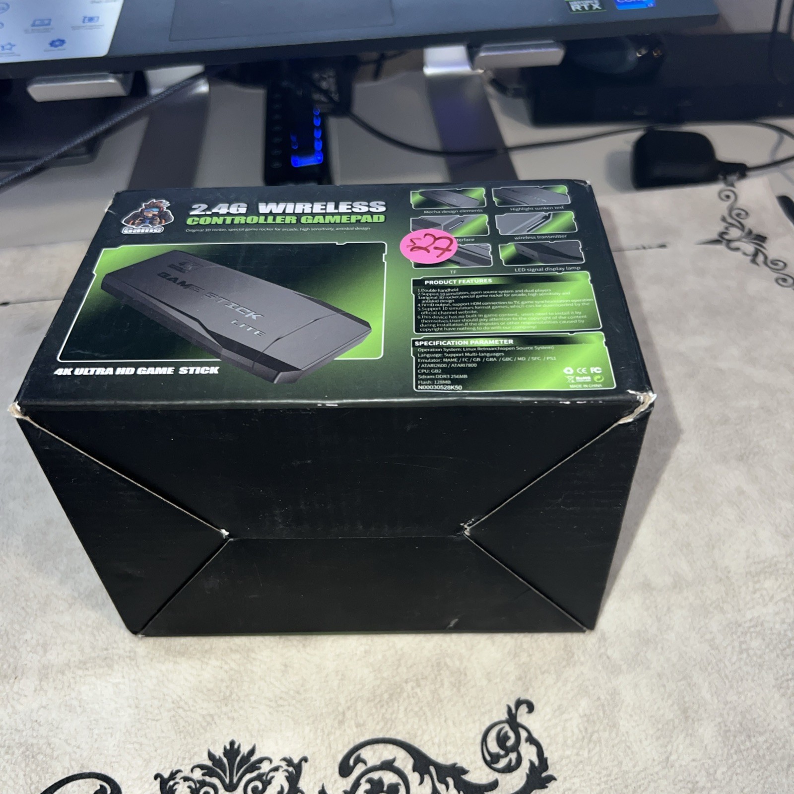 2.4 wireless control gaming system brand new.