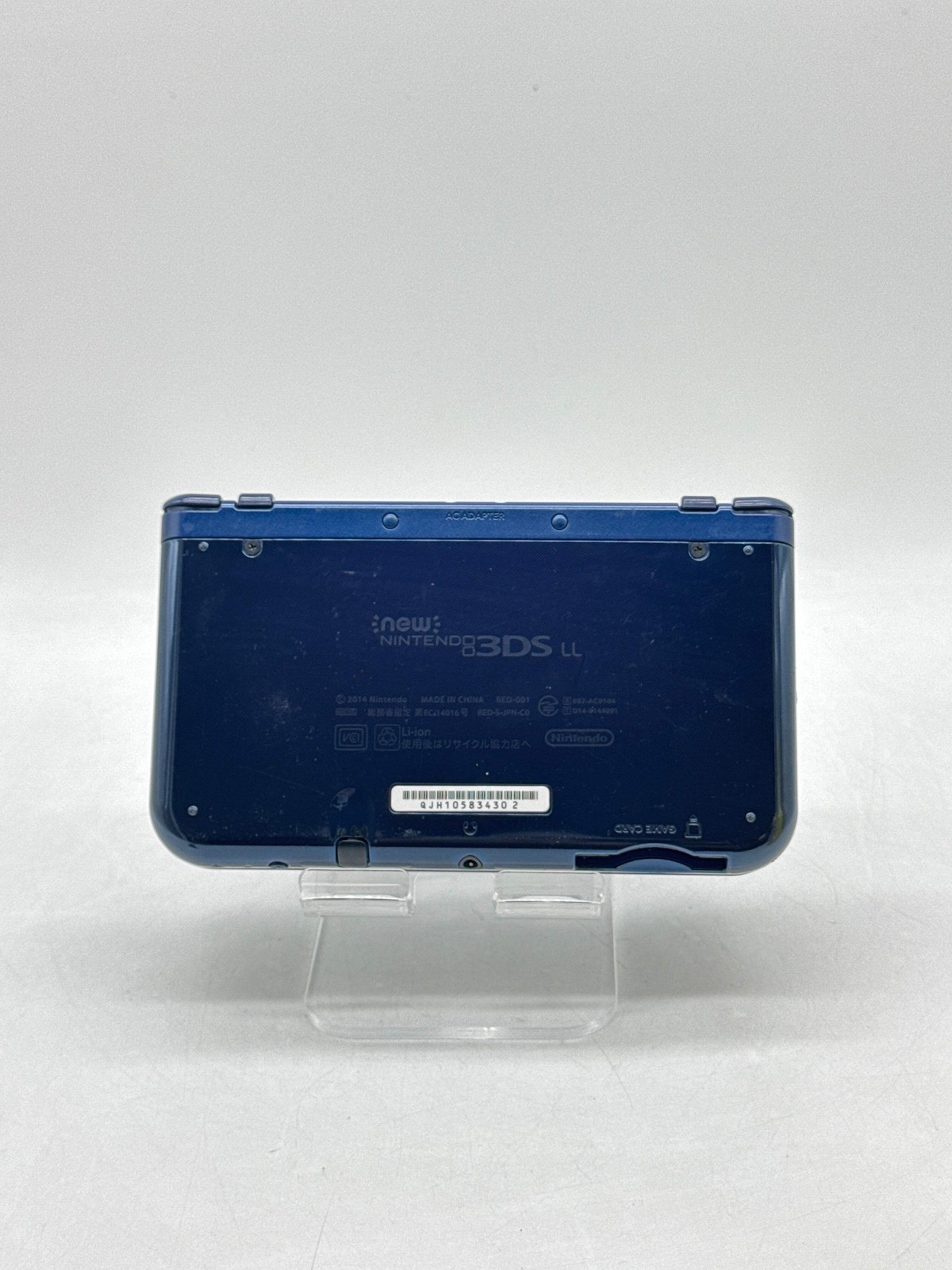 New Nintendo 3DS XL LL RED-001 Blue Handheld Console