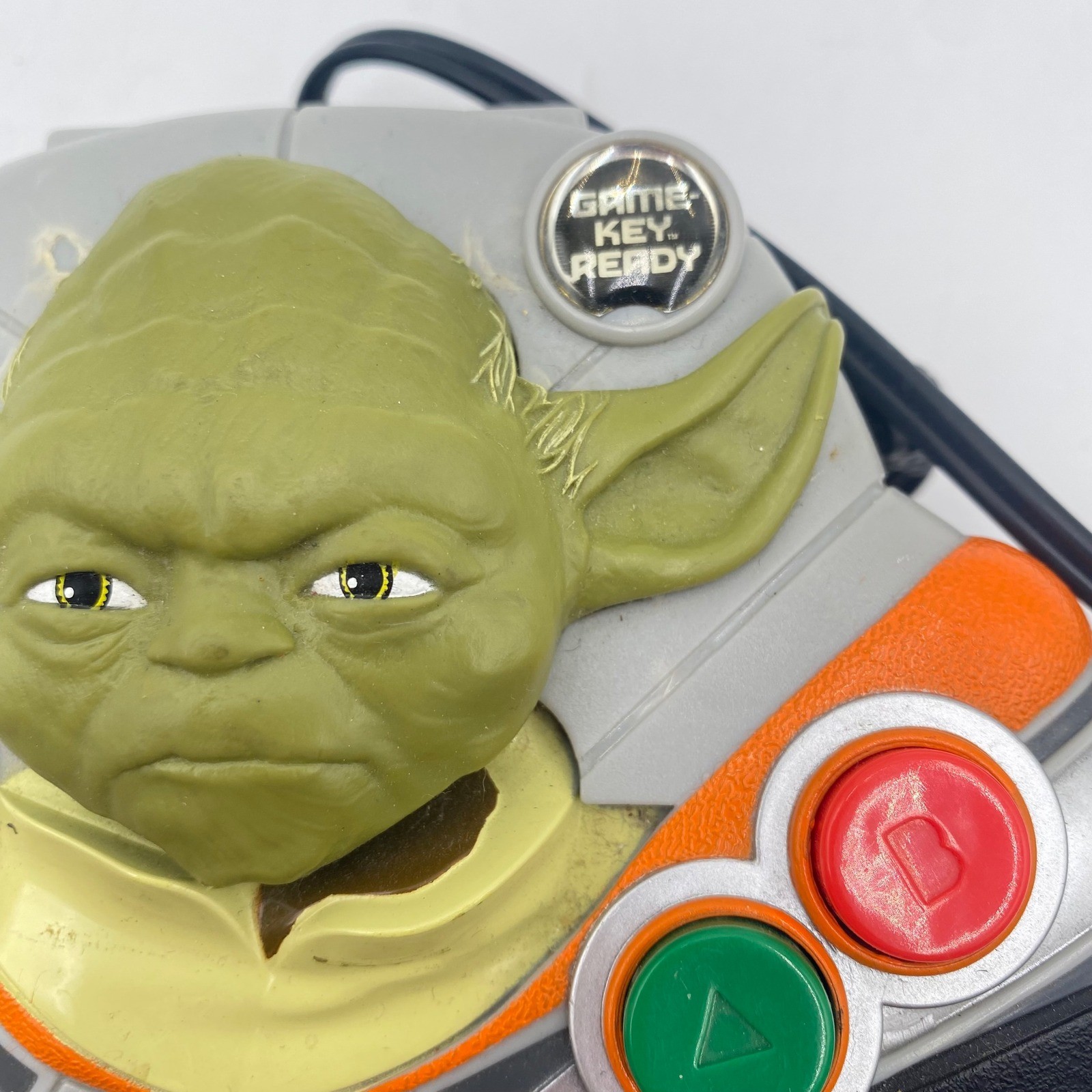 STAR WARS Jakks Pacific Yoda Plug It In & Play TV Games Console Gray Retro 2005