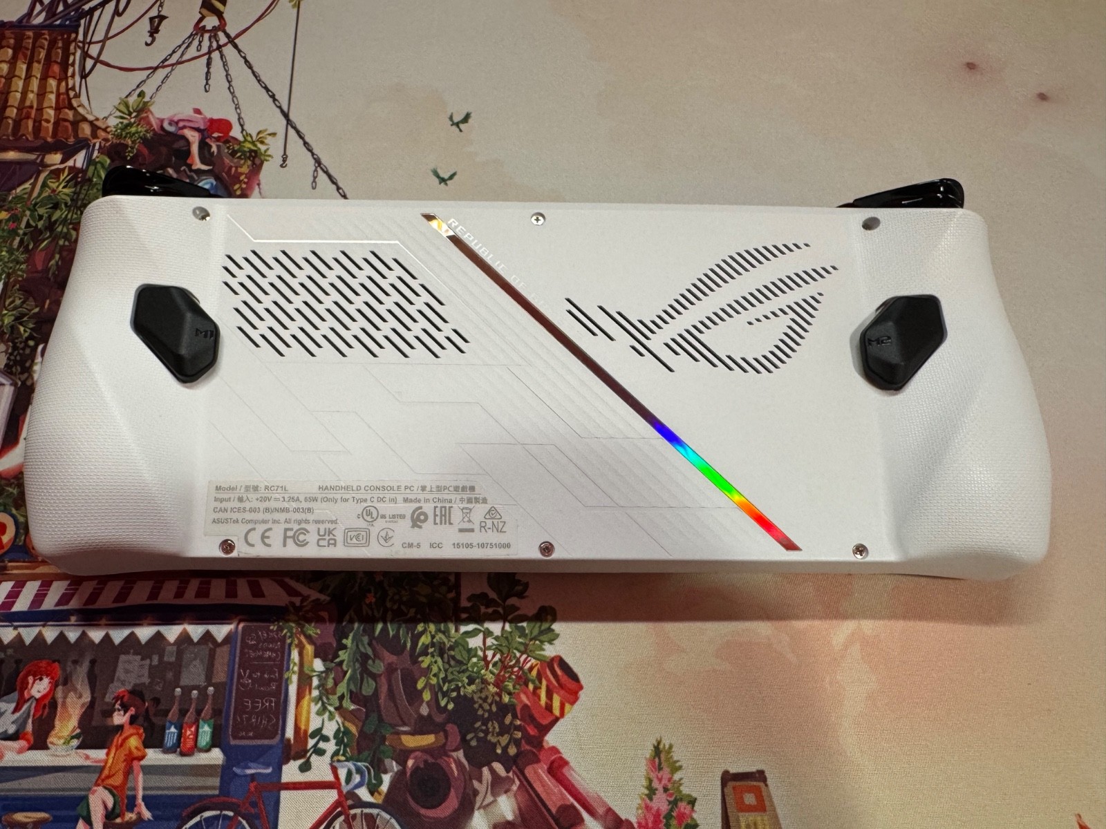Asus ROG Ally 7″ 120Hz FHD 1080p Gaming Handheld – AMD Ryzen Z1 Extreme – 512GB