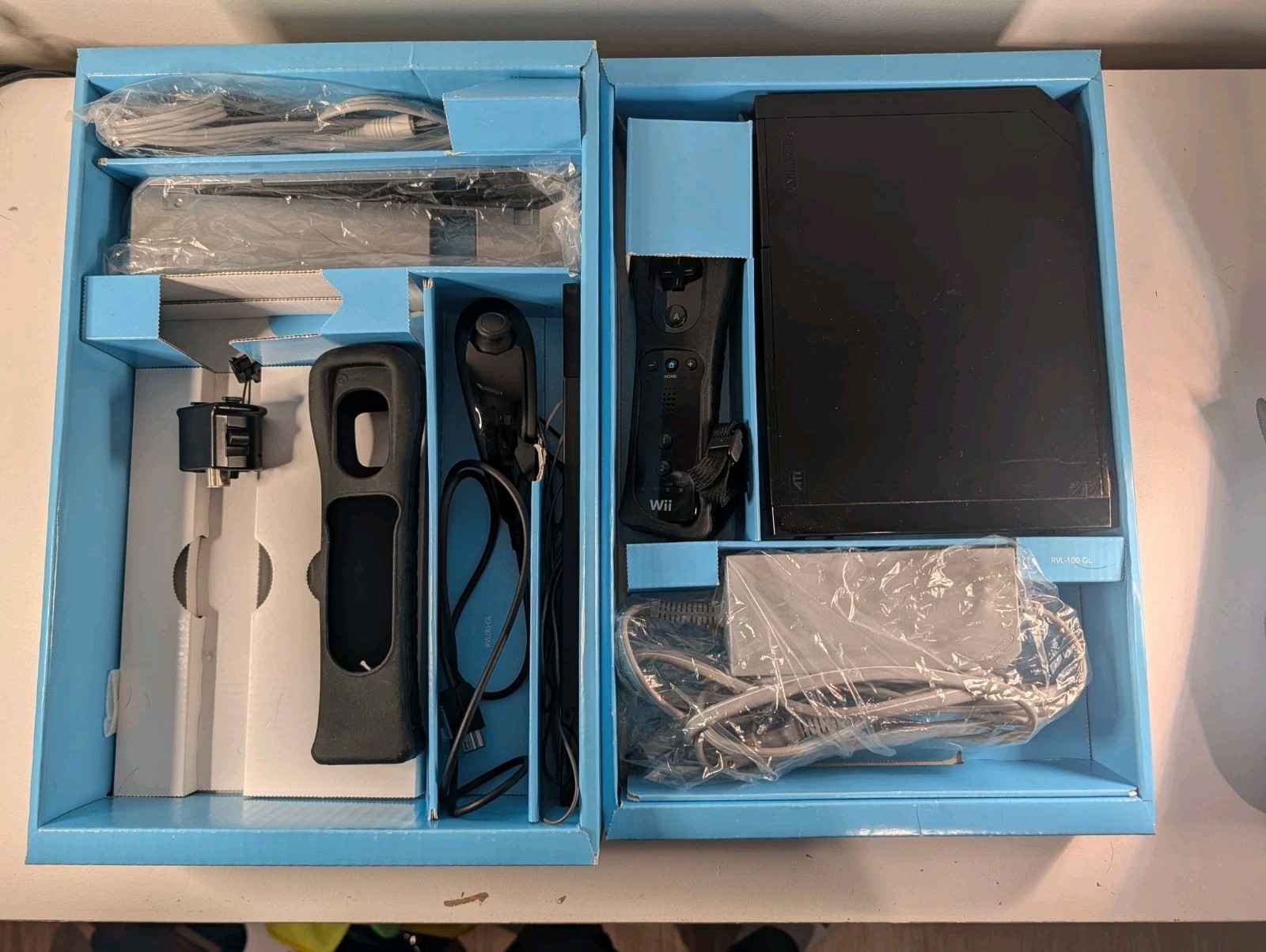 Nintendo Wii Console System, Black, Open Box, No Games Or Instruction RVLSKRP2