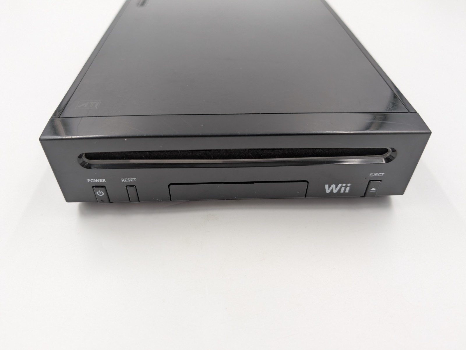 Nintendo Wii Black RVL-101 Console Bundle No Remote (260112)