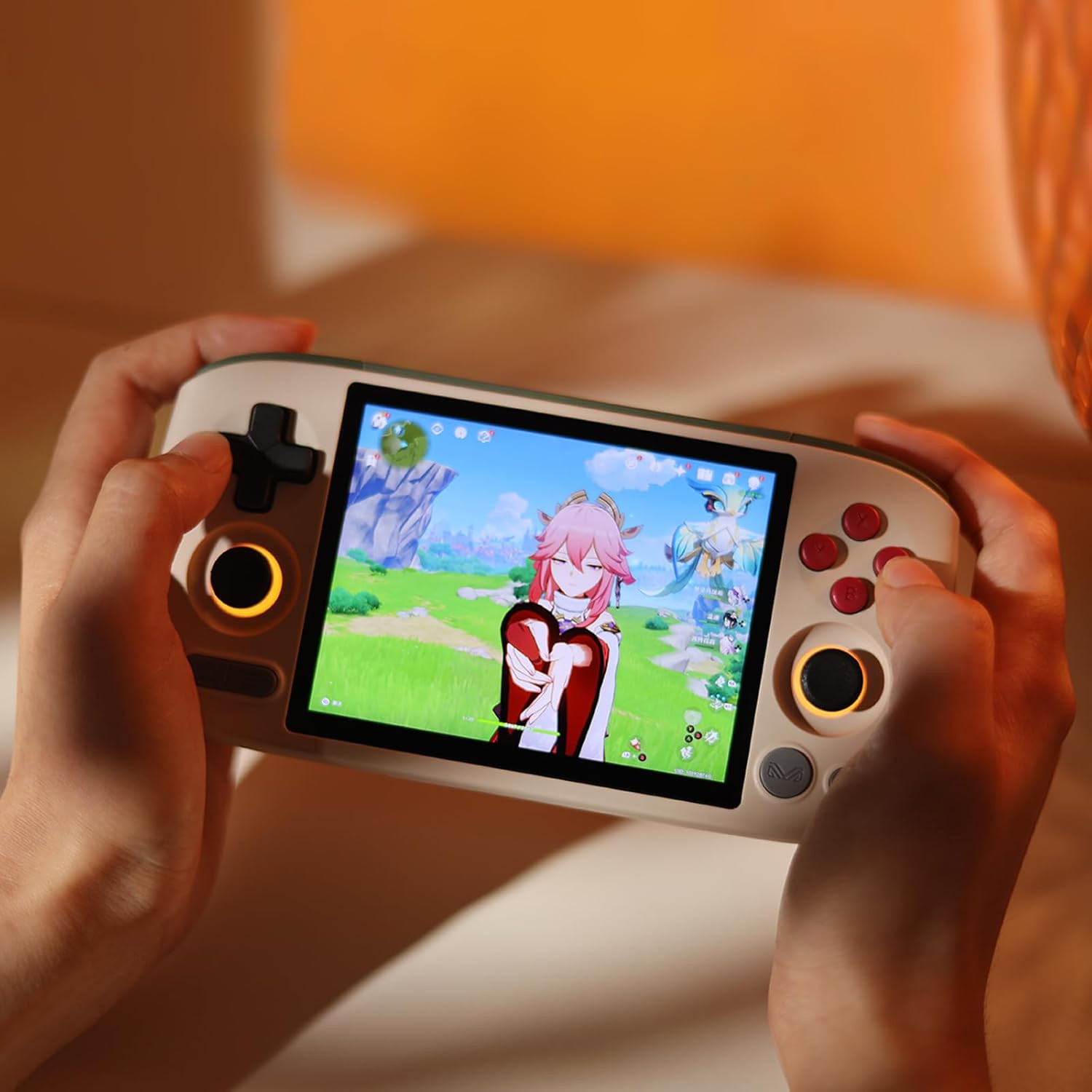Pocket AIR Mini Android Handheld Game Console – 4.2″ HD 4:3 Retro Gaming Screen,