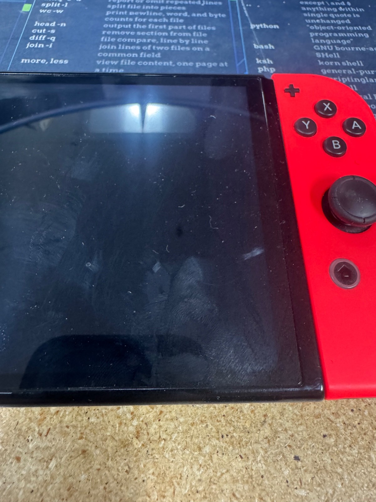 Nintendo Switch OLED Model HEG-001 Handheld Console – 64GB – Black/Neon Red/Neon