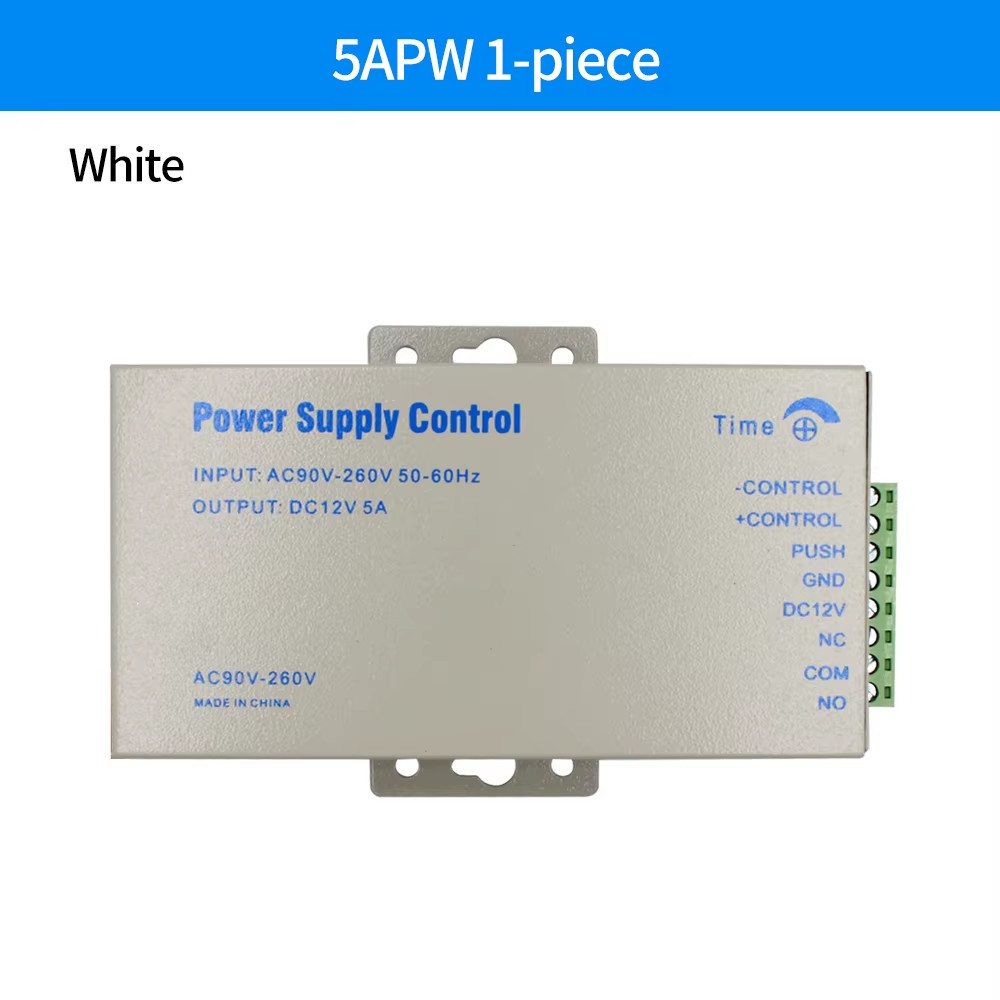 DC 12V 5A Access Control Power Supply Switch AC 110V-240V Input Power Source Sup