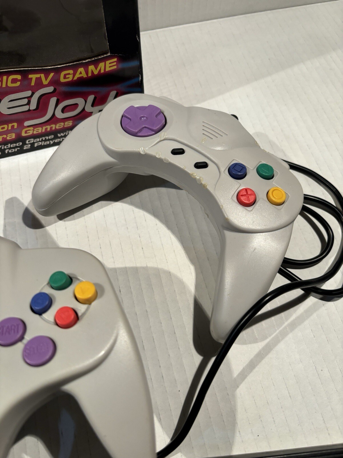 Power Joy Classic TV Game Limited Edition 84 Extra Games Plug N’ Play Works! VTG