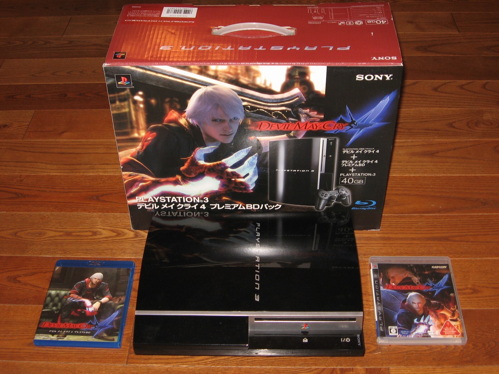 40GB Sony Playstation 3 PS3 Devil May Cry 4 Edition CECHH00 Japan Console System