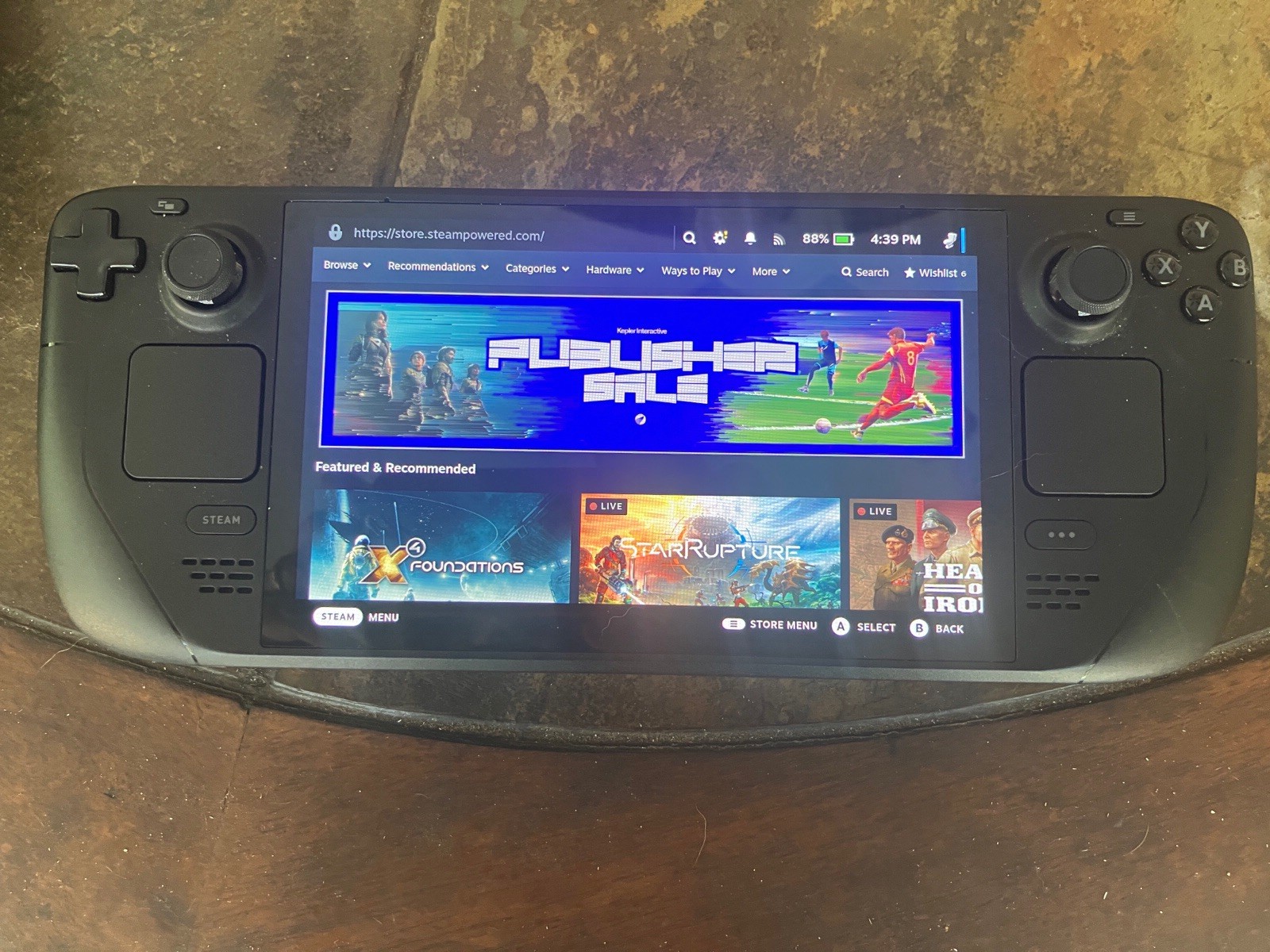 Valve Steam Deck Model 1030 OLED 512 GB 14GB RAM Micro SD Slot Very Lightly Used