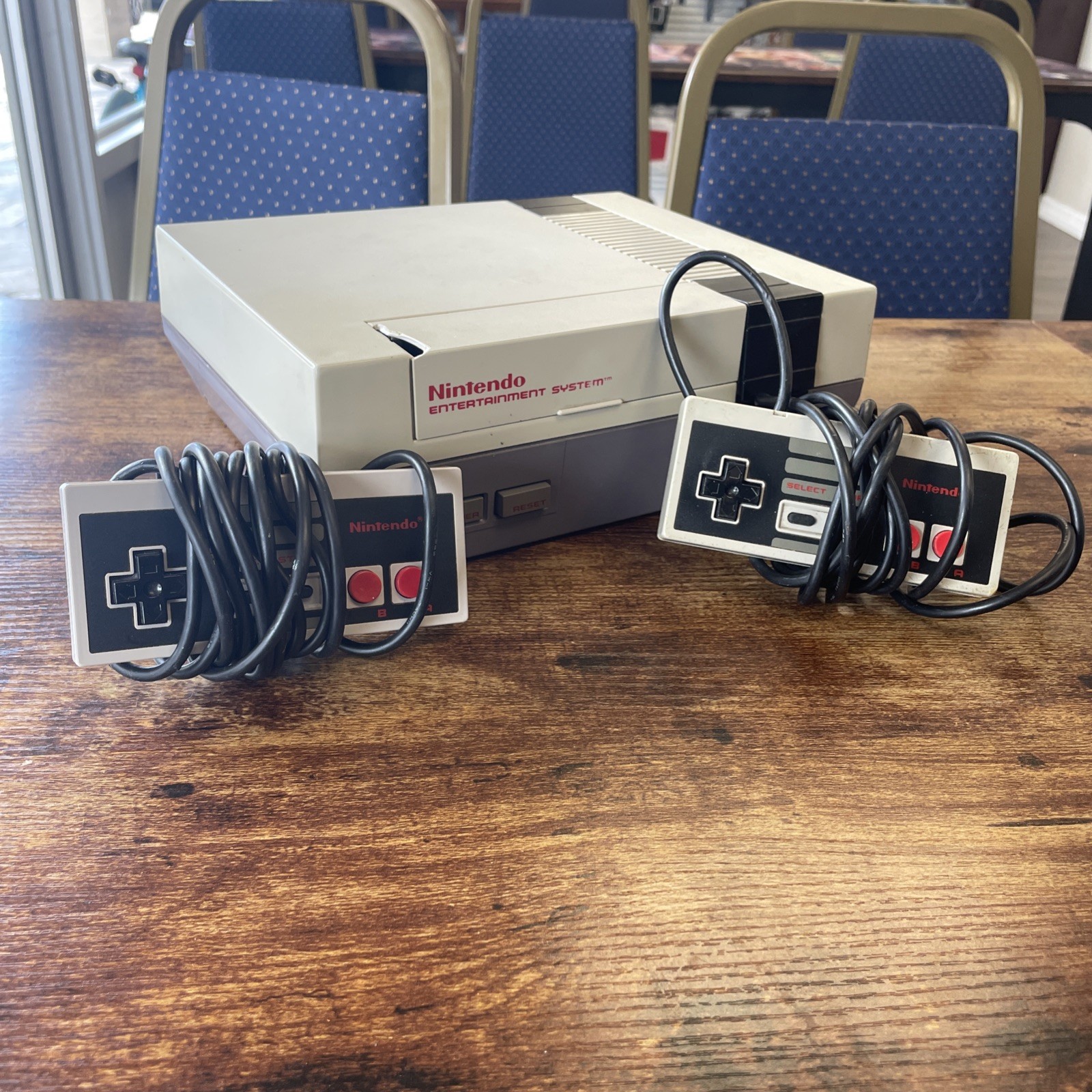 Nintendo Entertainment System NES-001 Video Game Console Tested READ For Parts