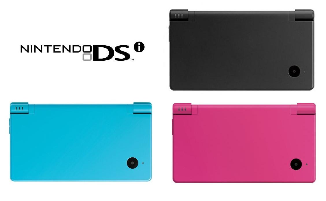 Nintendo DSi – Black/ Light Blue/ Pink