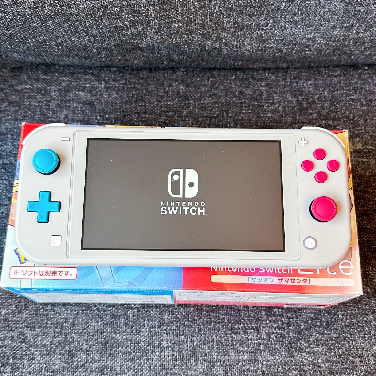 Nintendo Switch Lite Pokemon Zacian Zamazenta Edition Console Limited W/ BOX