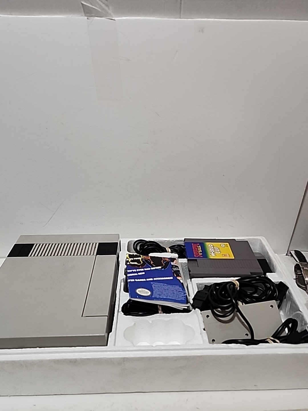 NES Sports Set Nintendo Entertainment System Console OriginalBox Untested Ass Is