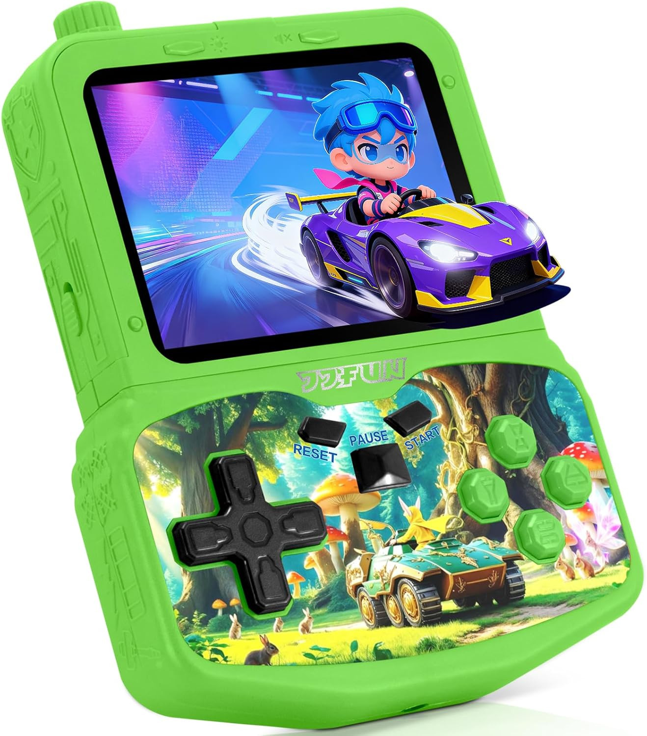 Retro Handheld Game Console for Kids, Built-In 220 Classic Games, 3.5” IPS HD S