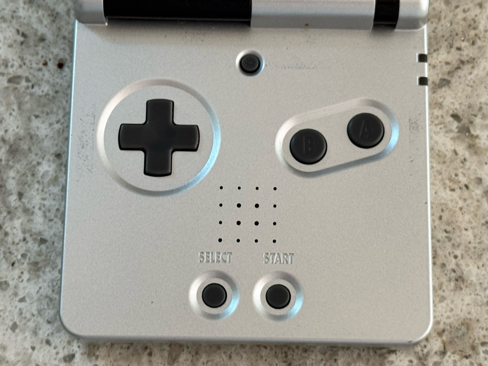 Nintendo Gameboy Advance SP AGS-001 – Black & Silver – Tested & Works