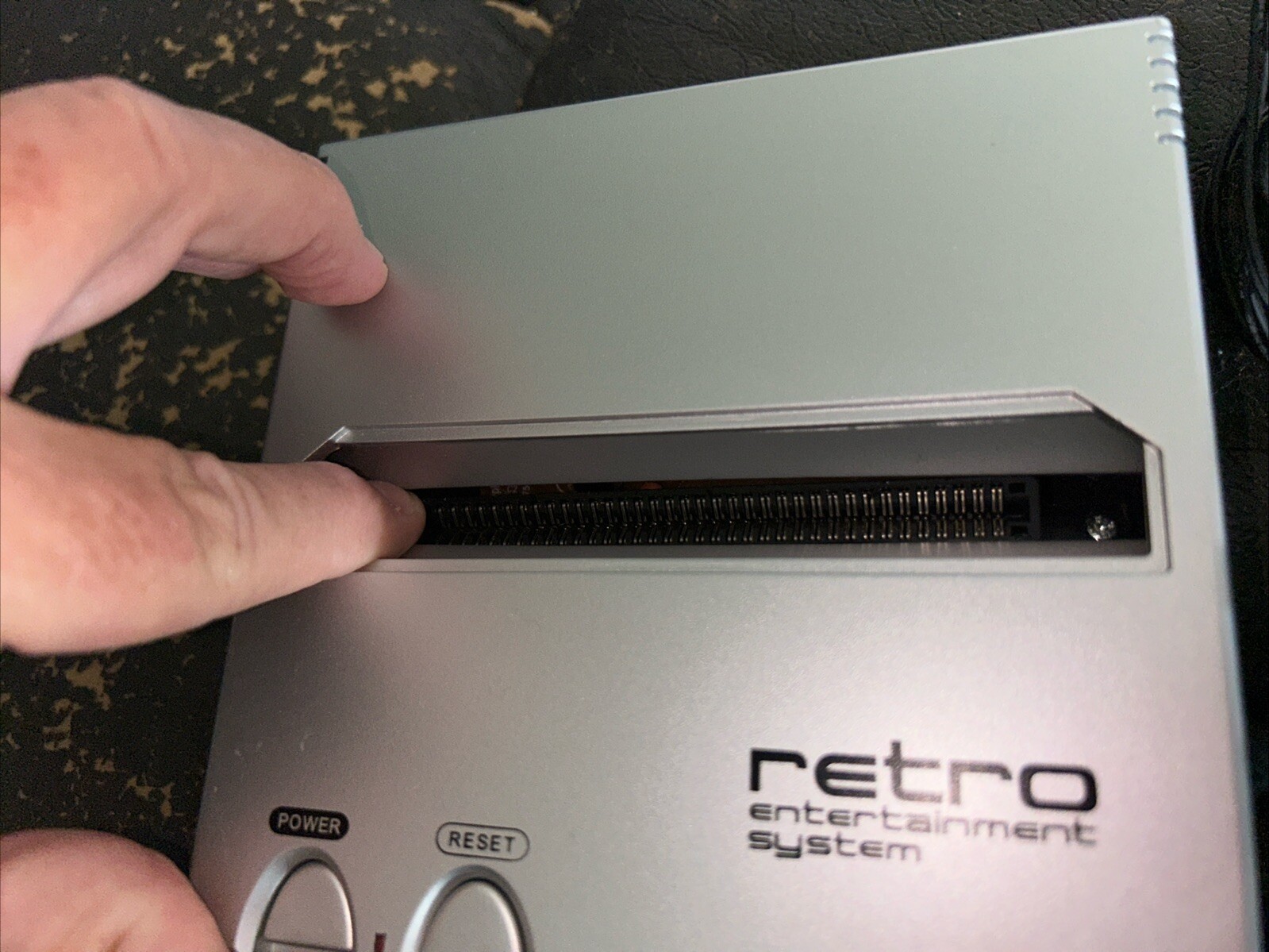 Retro-Bit Entertainment System – Silver & Black Console With – 2 Controllers