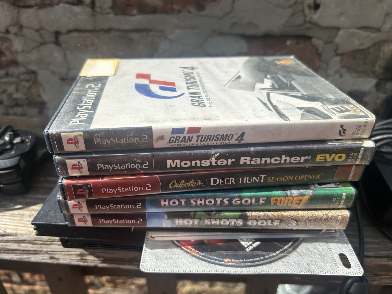 Sony PlayStation 2 PS2 Slim Console SCPH-70012 Bundle – Games /read Description