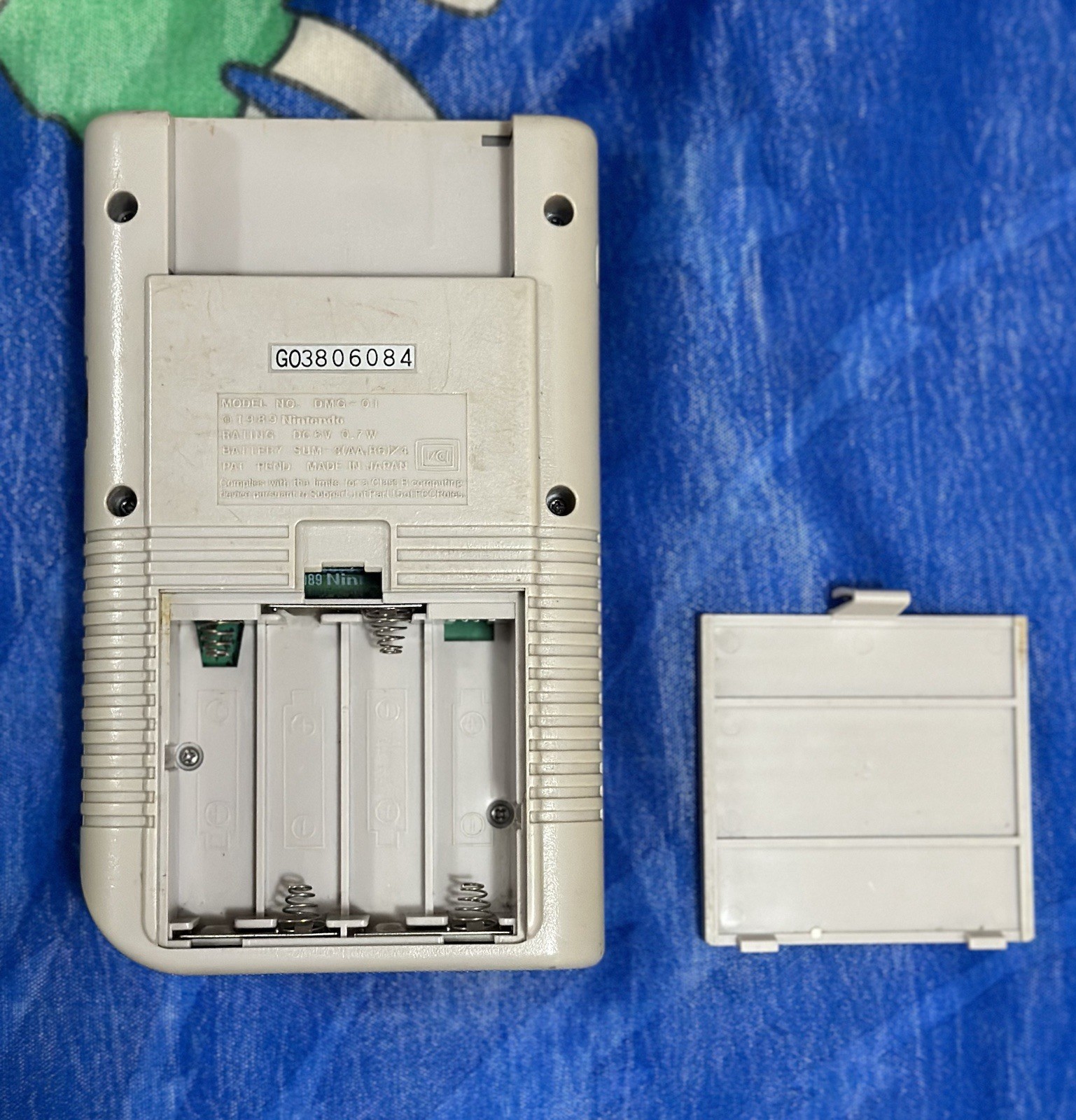 Nintendo GameBoy DMG-01 Original Vintage Handheld 1989 Works Lines Tested