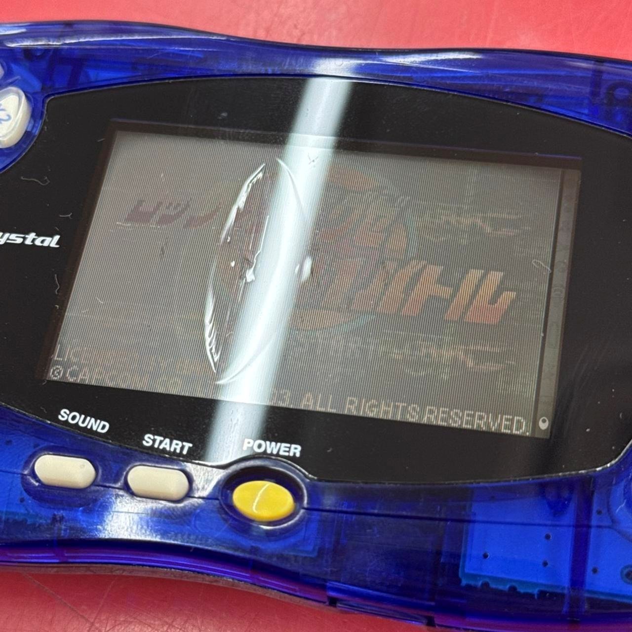 BANDAI WonderSwan Crystal SCT-001 Console From Japan A1854