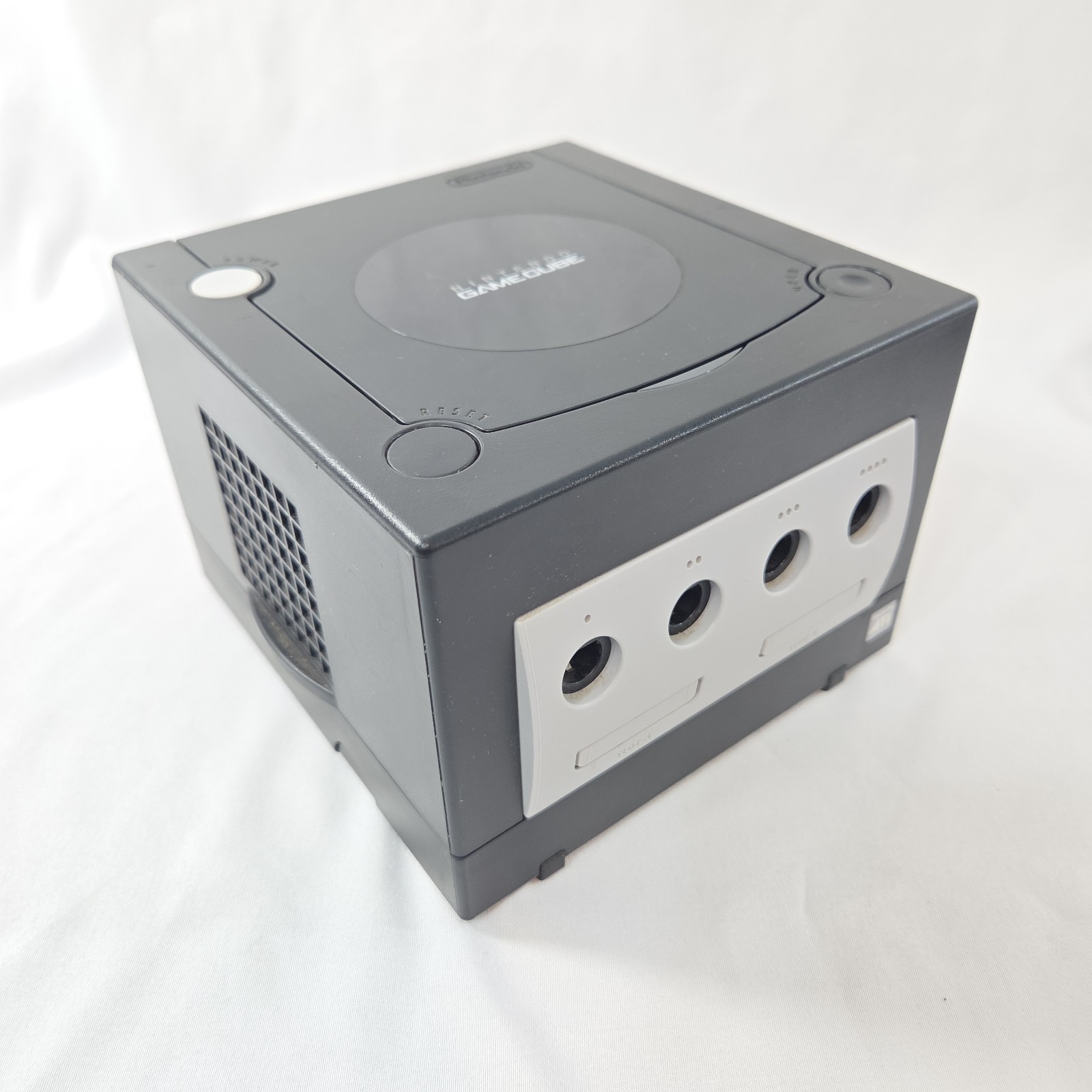 Nintendo GameCube Console Black DOL-001 With OEM Controller – Tested & Working