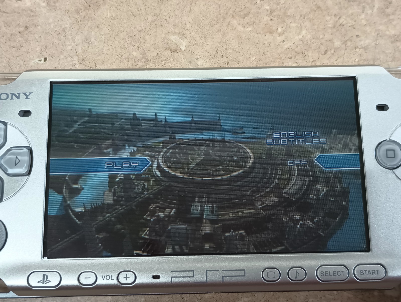 SONY PSP Silver 3001 With 1GB Memory Card
