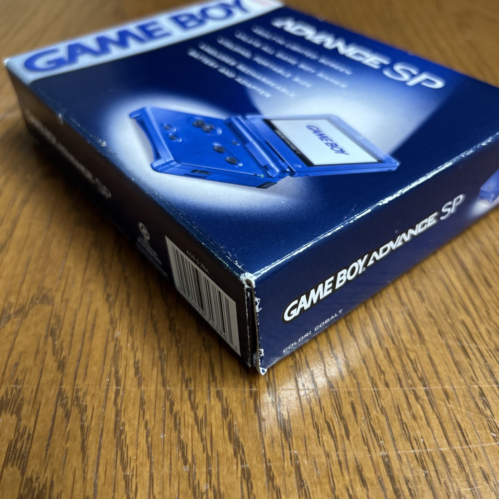 Nintendo Game Boy Advance SP Console – Cobalt Blue Complete CIB Working