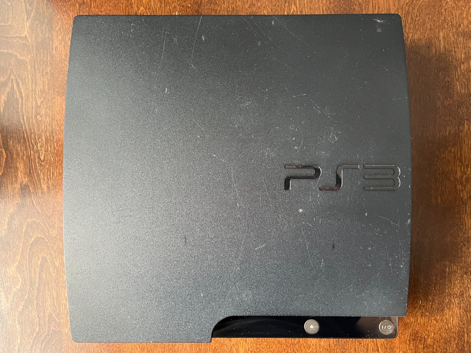 SONY PS3 Slim Black Console CECH-2001B — NOT Working For Parts ONLY