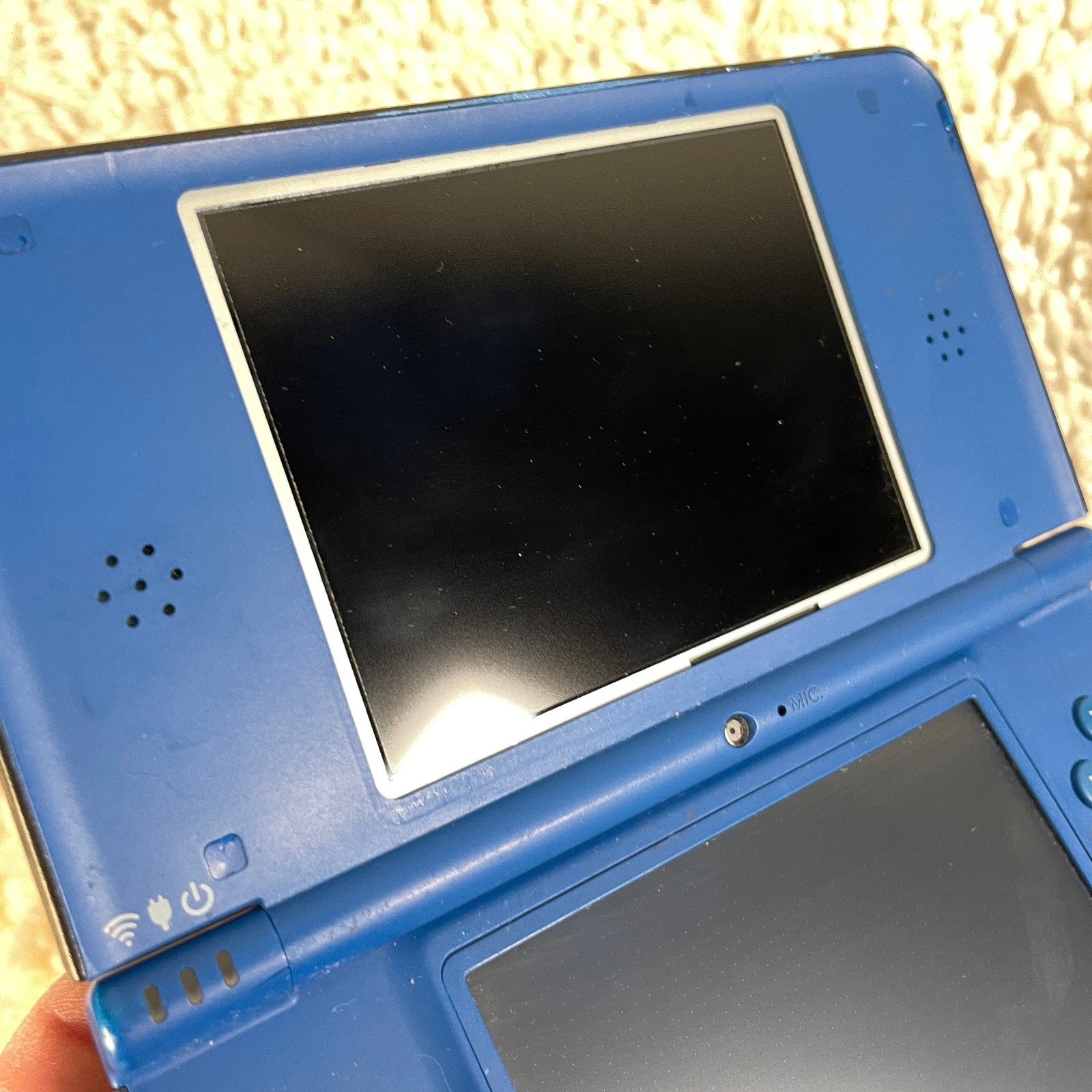 Nintendo DSi XL Midnight Blue Handheld Console System UTL-001 Tested