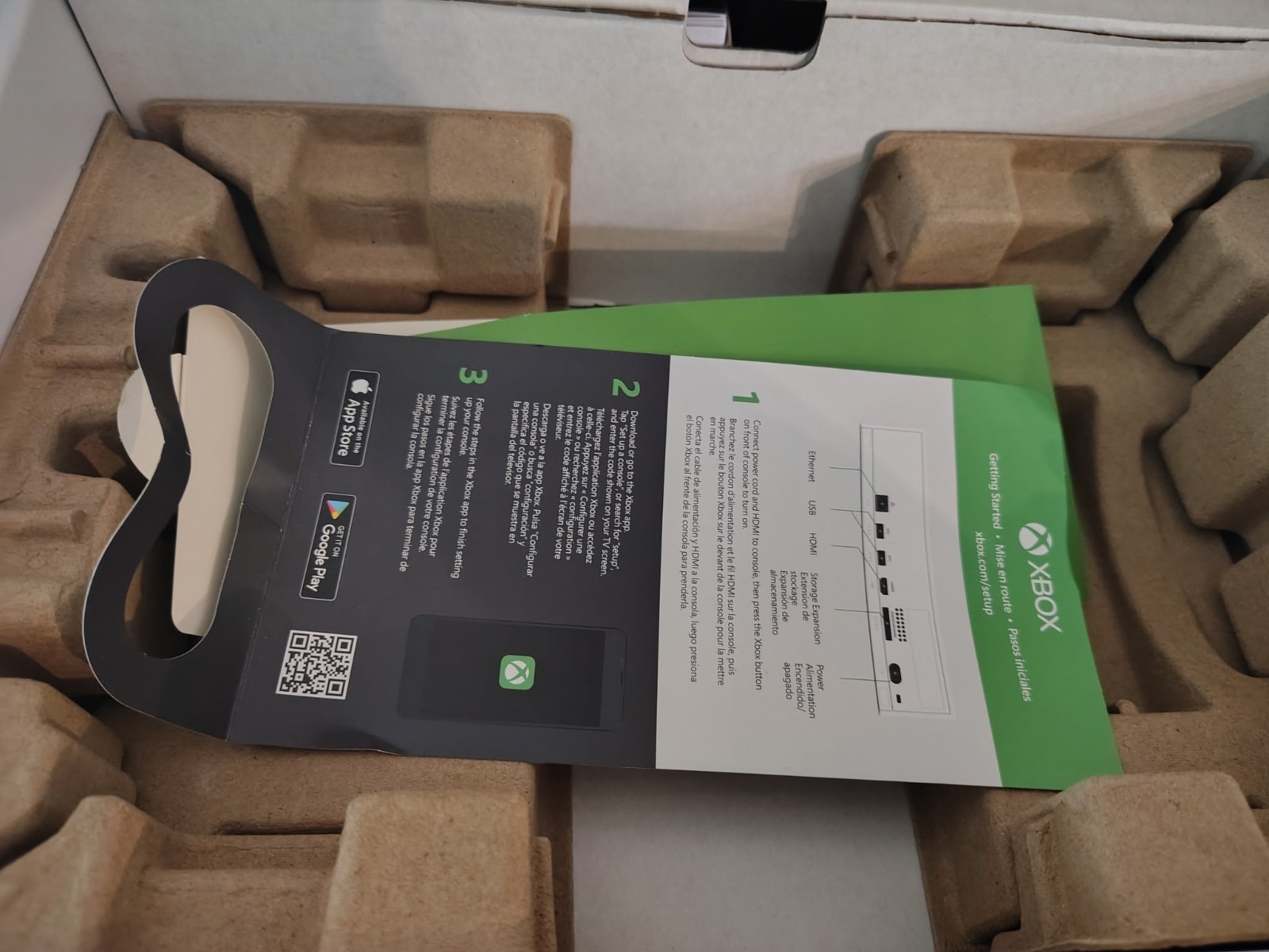Microsoft Xbox Series S 512GB White Console[ EMPTYING BOX ONLY]