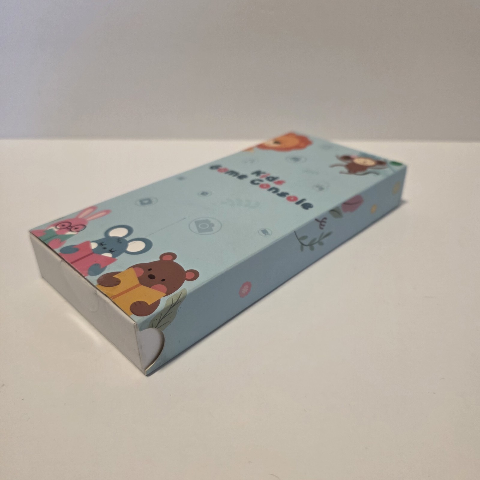 Kids Game Console -Camera- Slim Device – Green Dinosaur Graphic