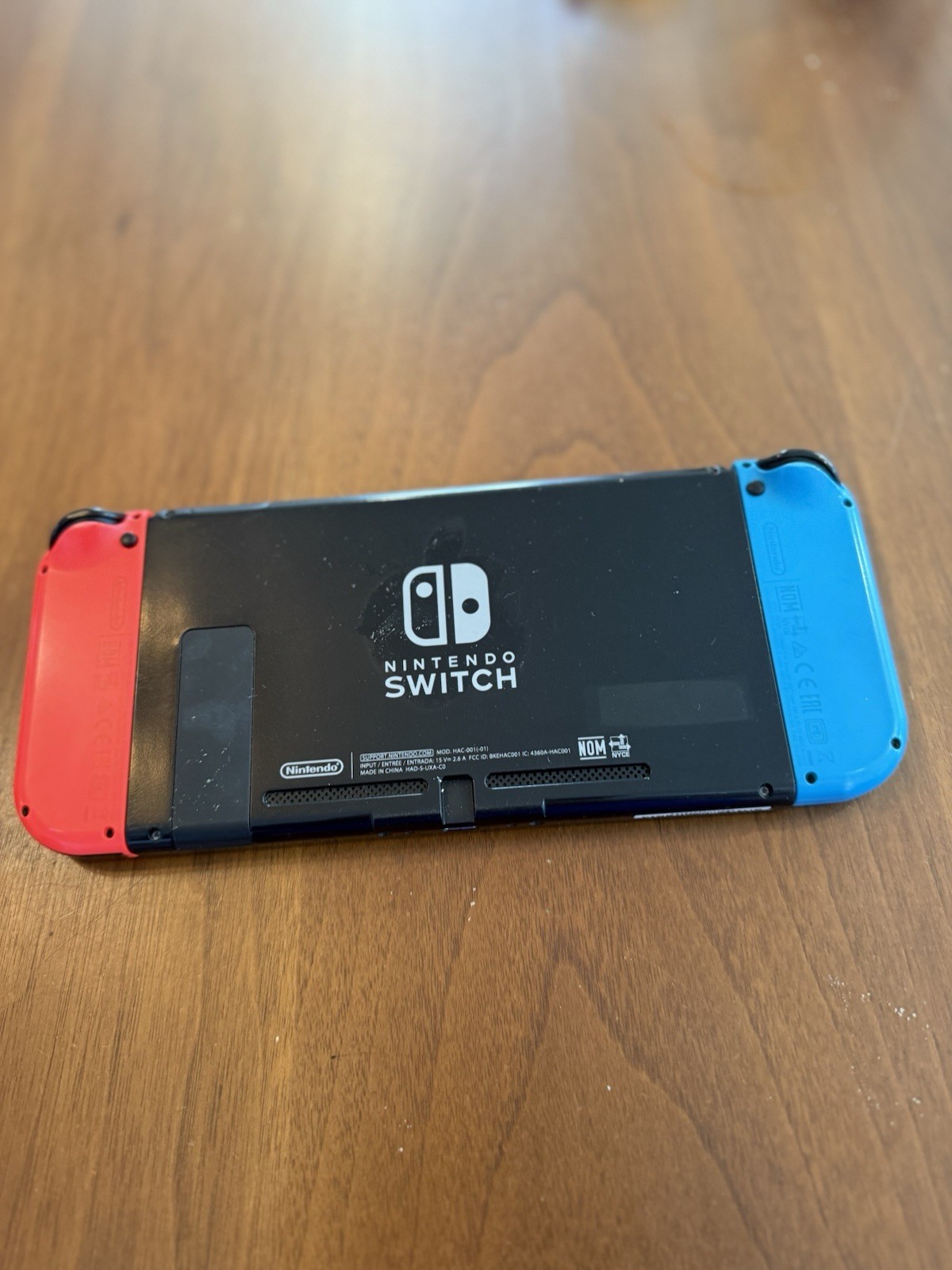 Nintendo Switch 32GB Gray Console with Neon Red and Neon Blue Joy-Con