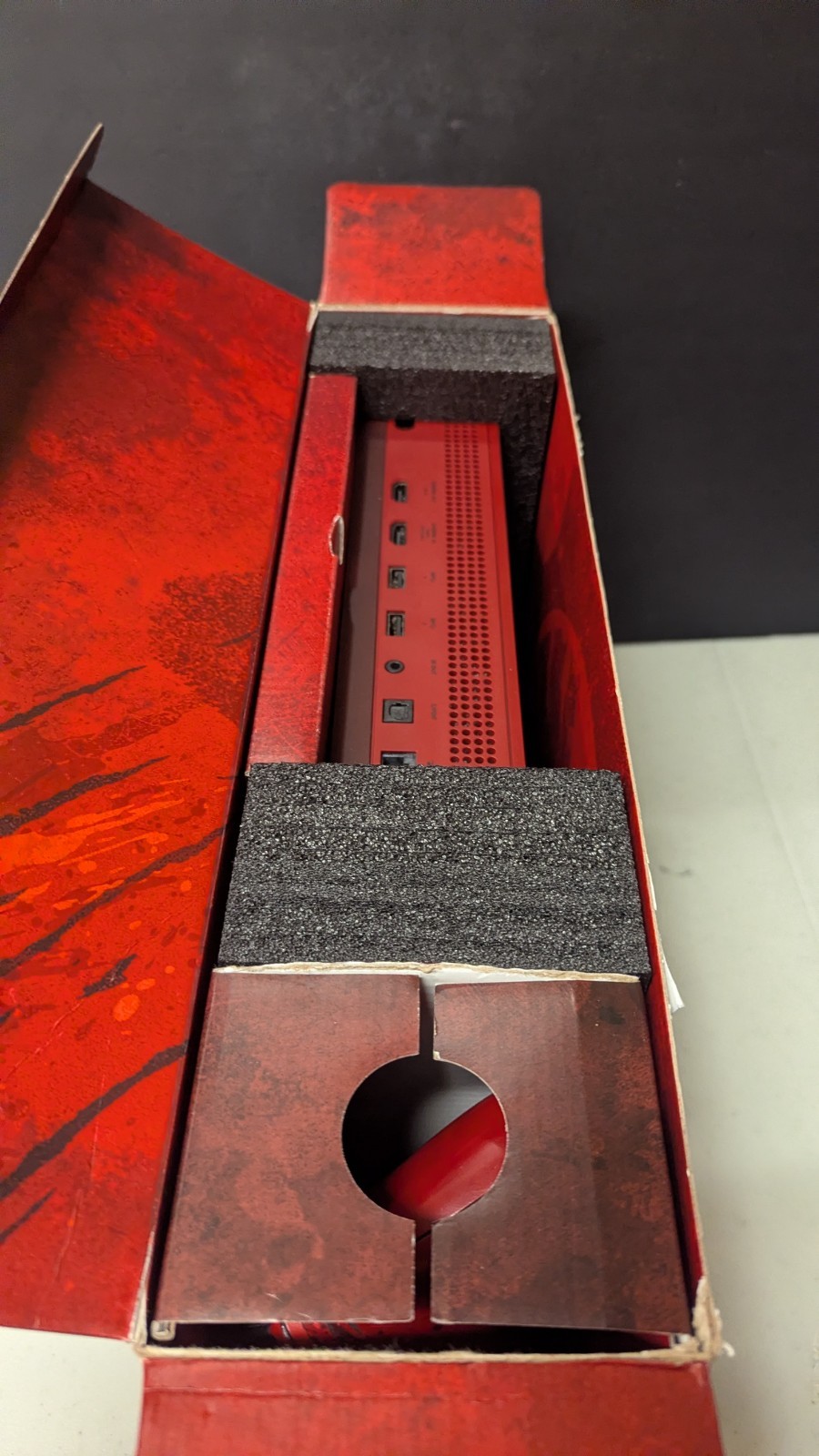 Microsoft Xbox One S Gears of War 4 Limited Edition 2 TB Crimson Red Console