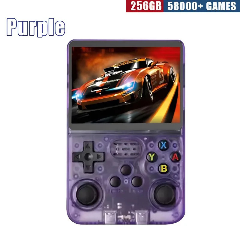 R36S Retro Portable Gaming Device With Built In Games 64GB/128GB/256GB