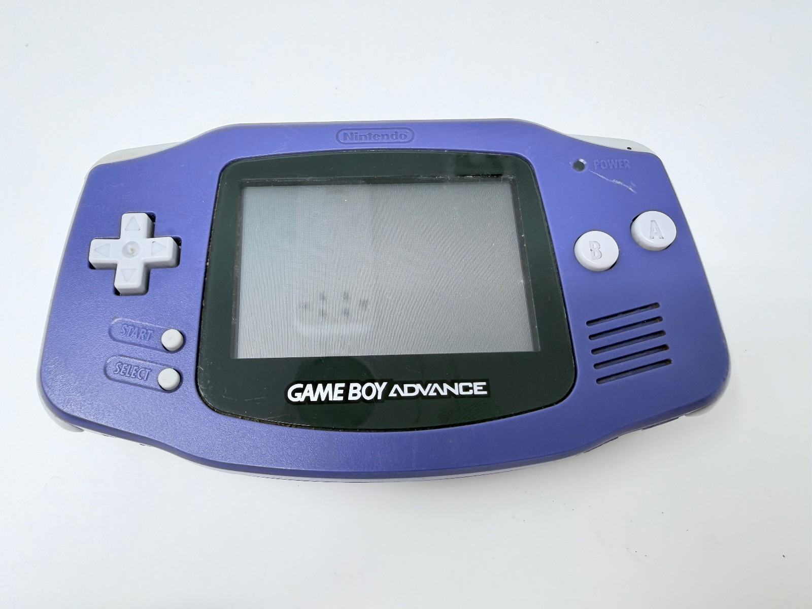 Game Boy Advance Hand Held Console- Indigo Blue Color- AGB-001- TESTED & WORKS