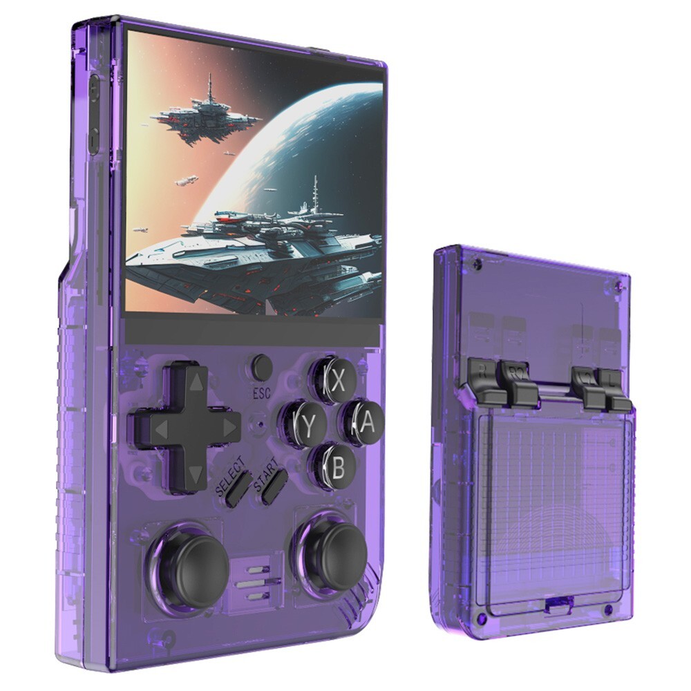 DR35 Plus Handheld Retro Gaming Console Linux System with 64G Card 15000+ Games