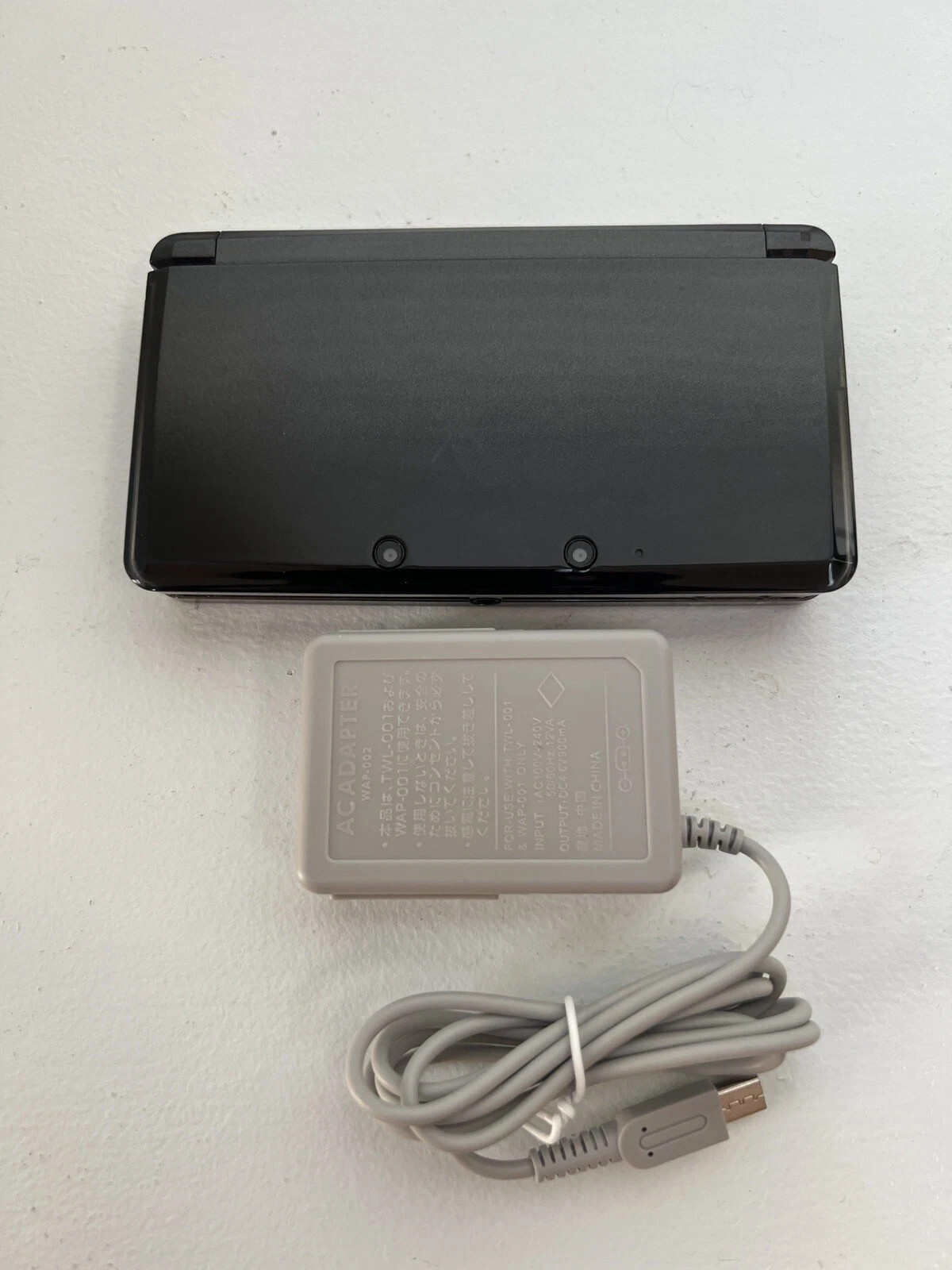 Nintendo 3DS Console -Cosmo Black – Japanese Import – Good Condition – US Seller