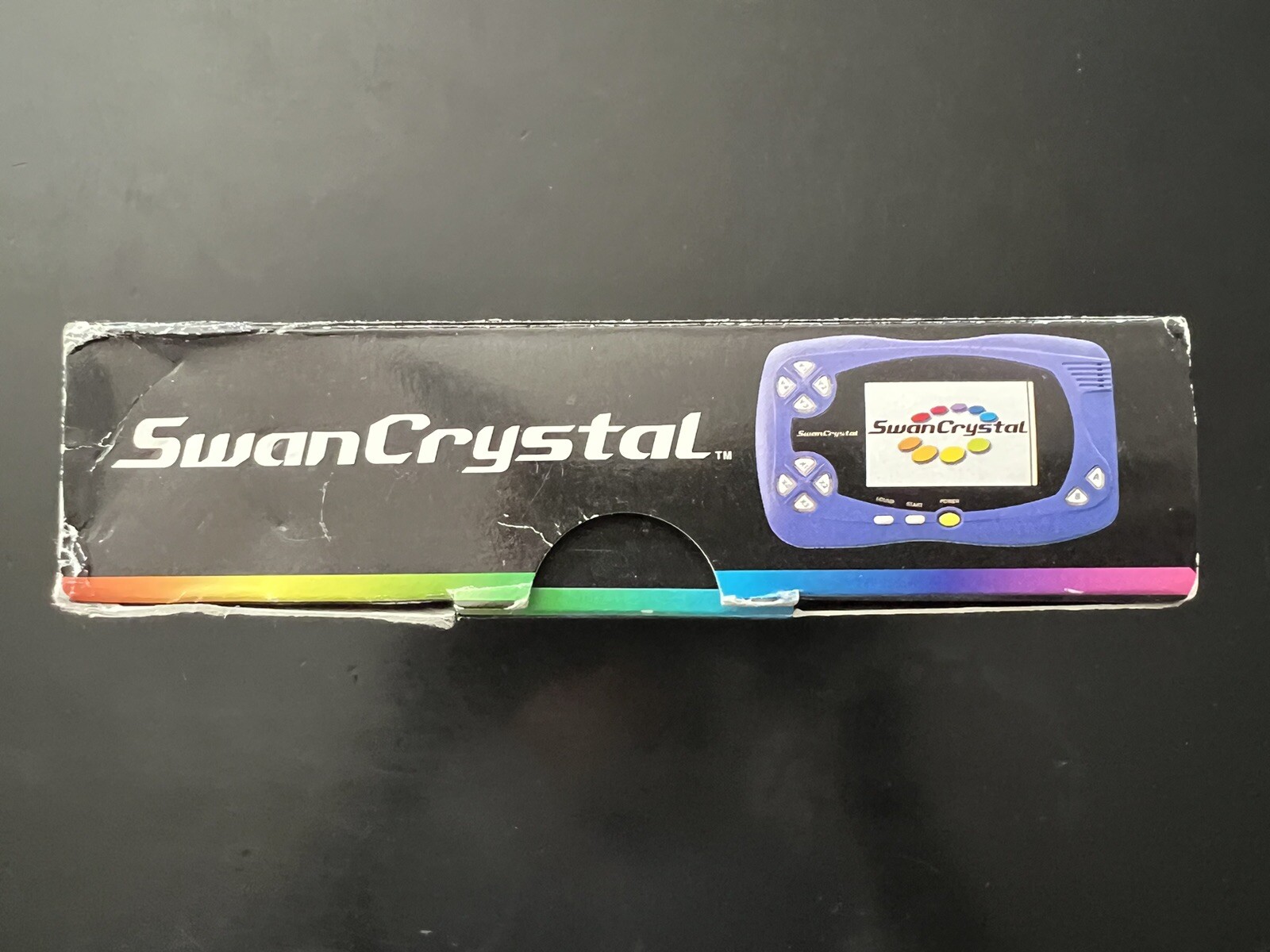 Wonder Swan Crystal Blue Violet. CIB. Includes manual, inserts. Great Condition!