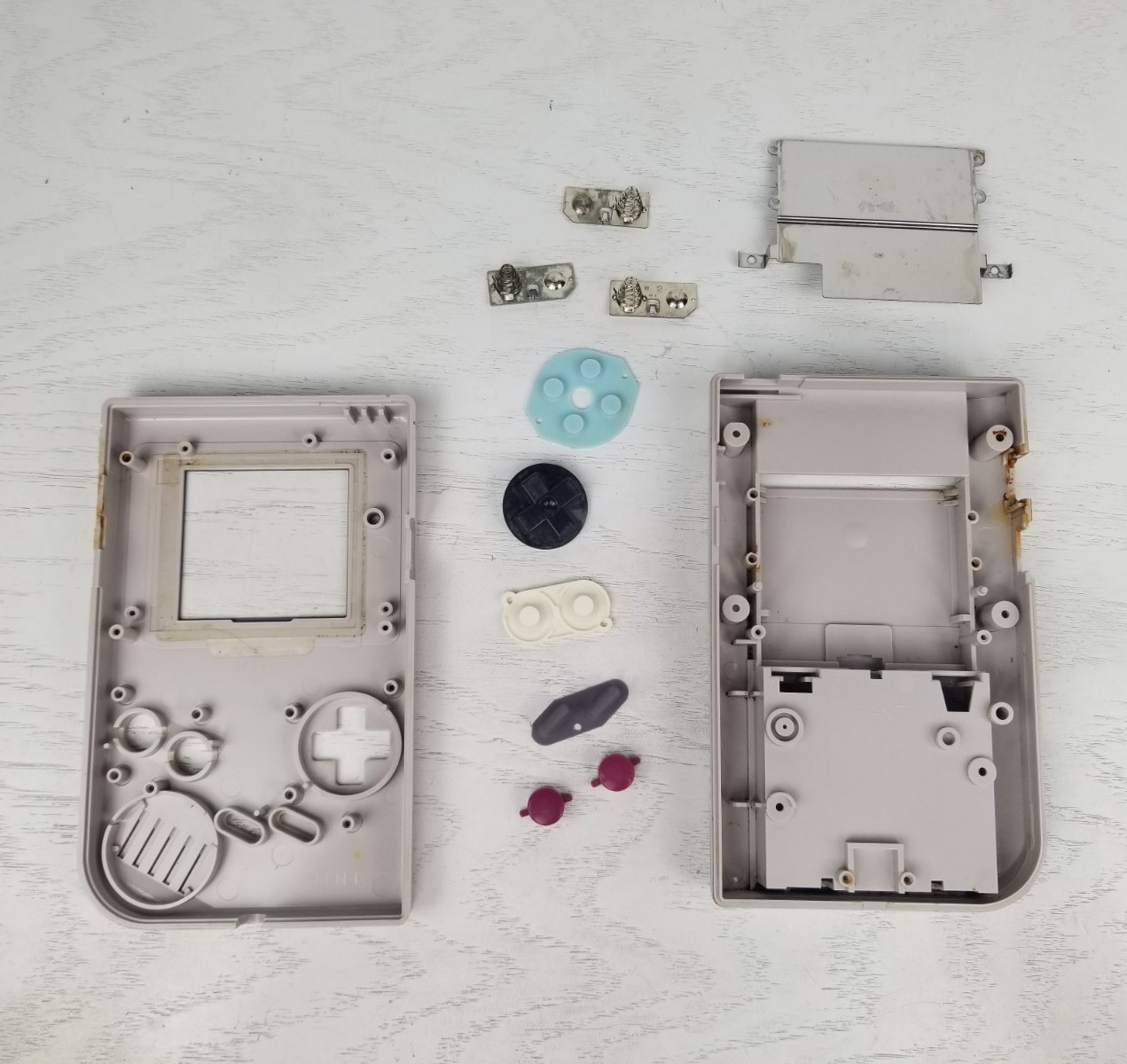 Nintendo Gameboy Dmg-01 OEM Parts Case Shell Housing Buttons Pad Terminals