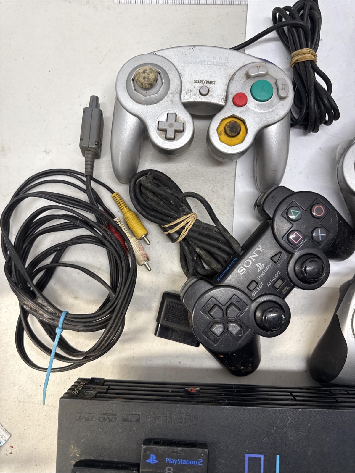 Sony PlayStation 2 Console – Black (SCPH-39001) Lot