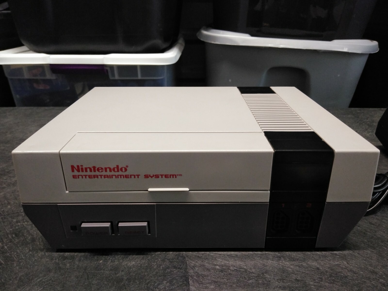 Original Nintendo Entertainment System NES with Mario 1-3 Mint Condition Console