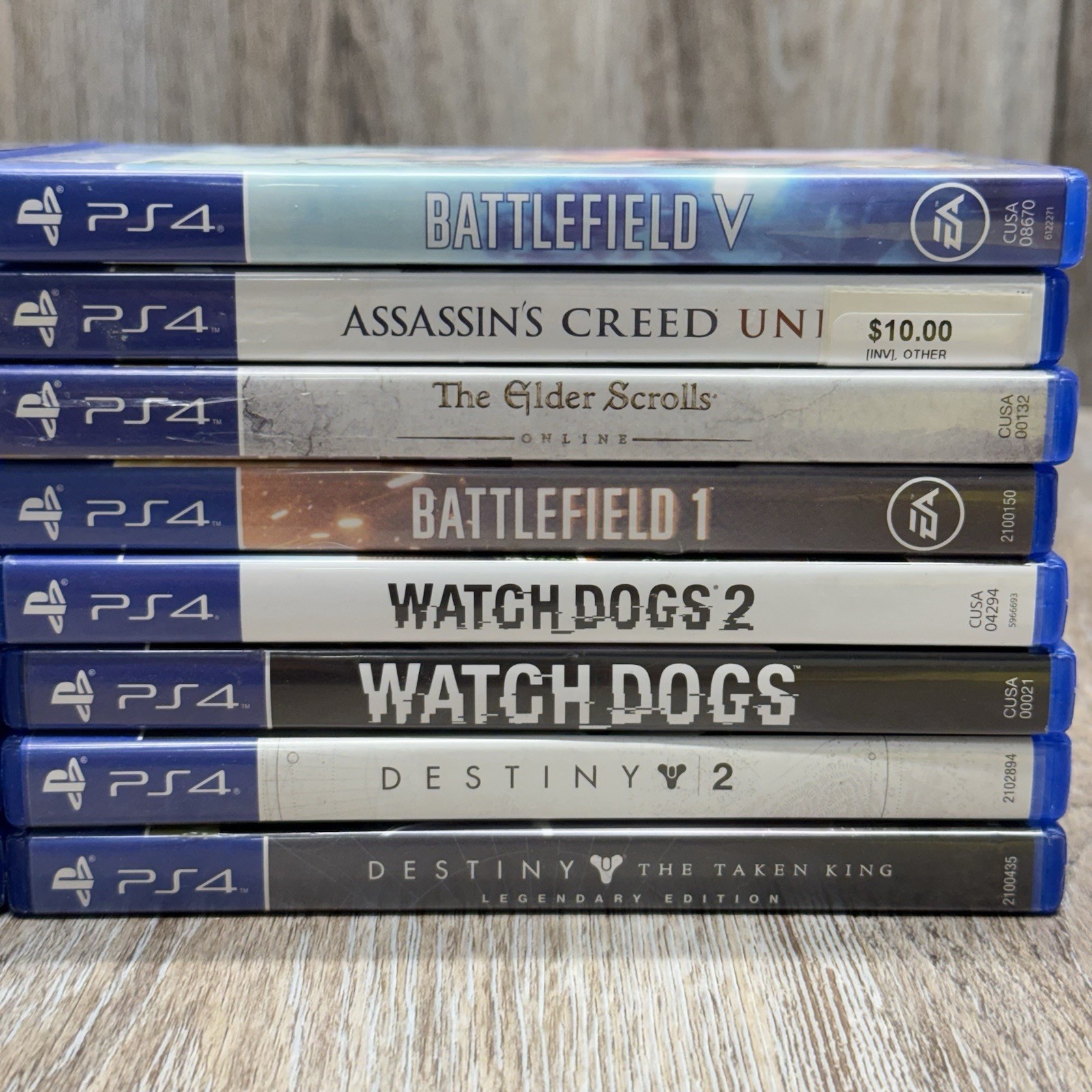 Sony PlayStation 4 PS4 500GB Black Console Bundle 20 Games 2x Controllers HDMI