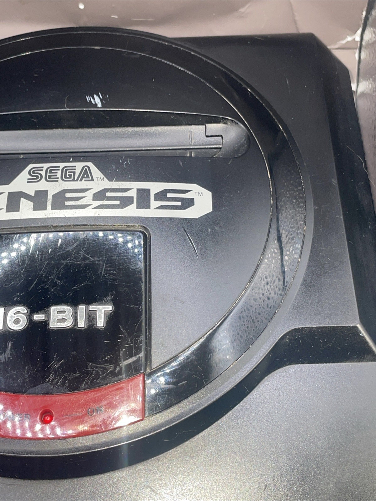 Sega Genesis Model 1 1601 Console Only Tested Headphones Jack 16 Bit